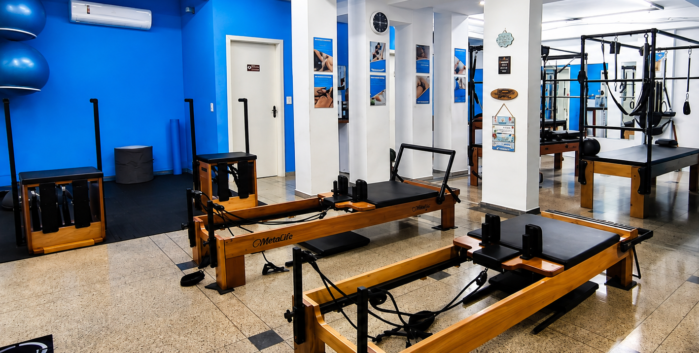 Estúdio da P2 Pilates e Fisioterapia em Taguatinga