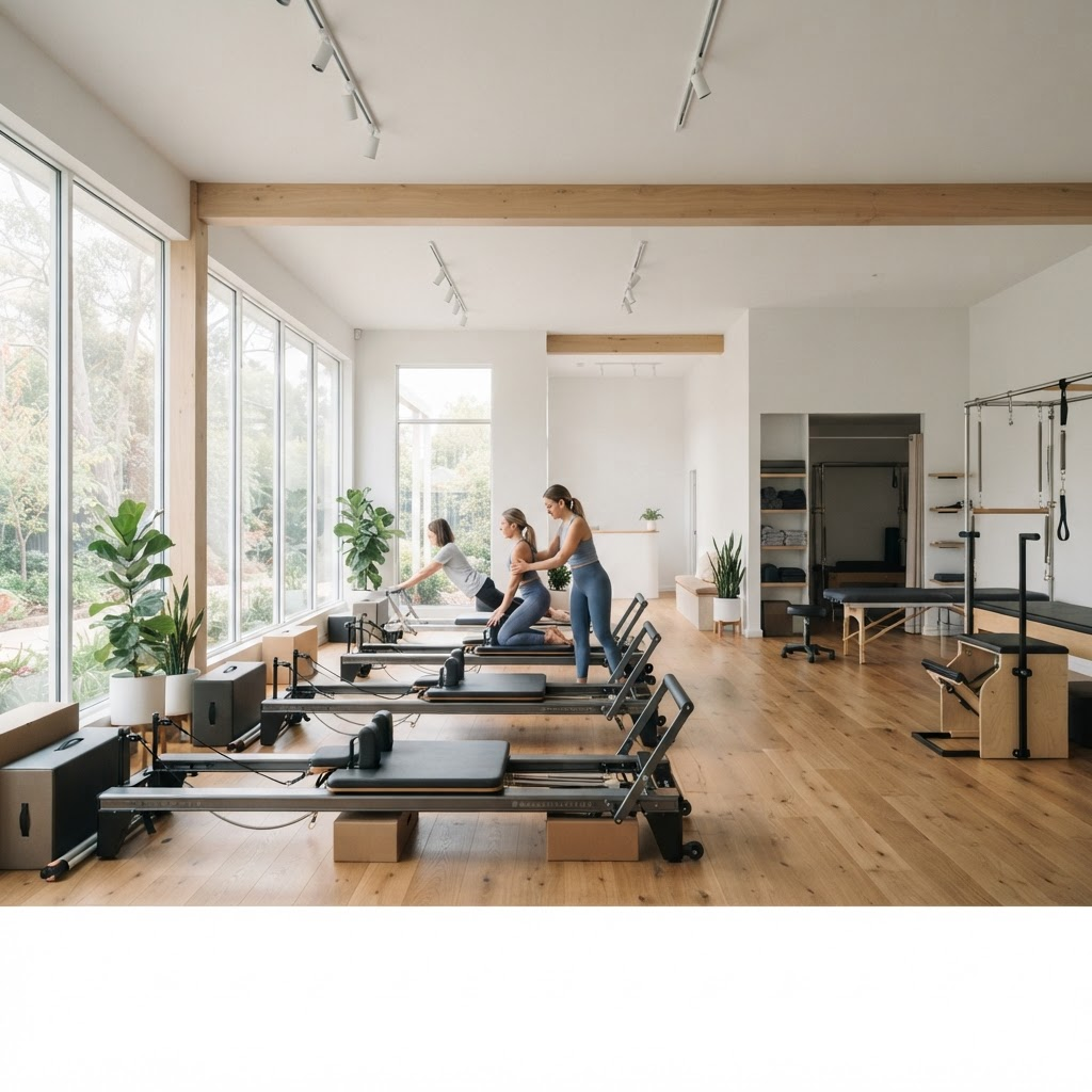 Estúdio da P2 Pilates e Fisioterapia em Taguatinga